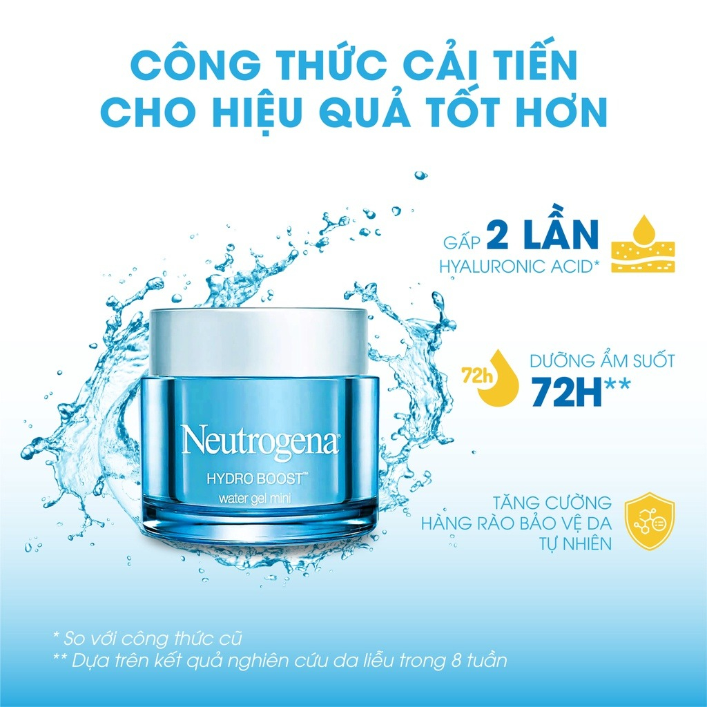 Kem dưỡng cấp ẩm Neutrogena Hydro Boost Hyaluronic Acid Water Gel 50G