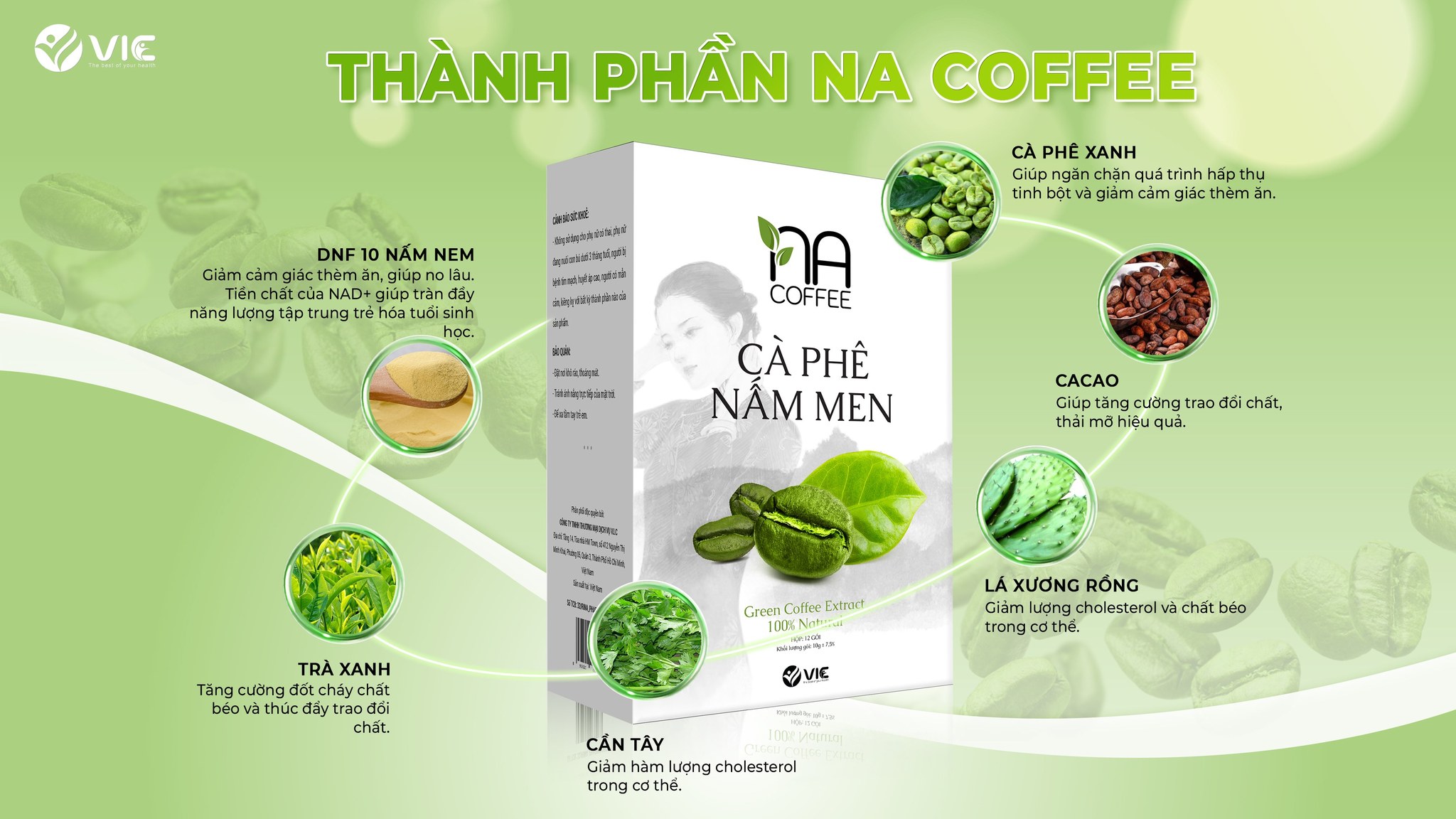 Thành phần NACOFFEE