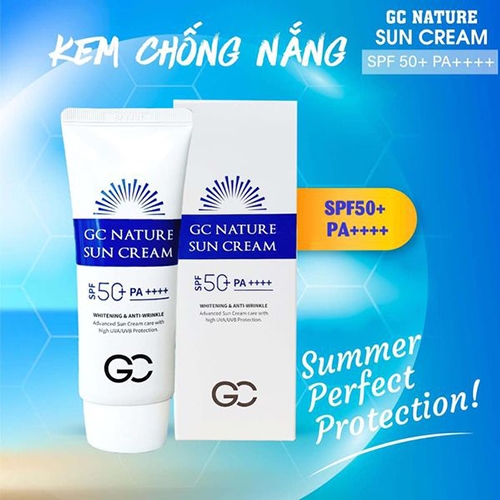 Kem chống nắng GC Nature Sun Cream