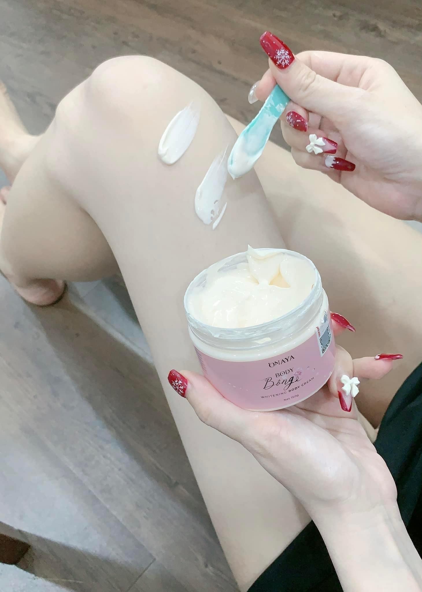 Hướng dẫn sử dụng Kem body Bông Onaya