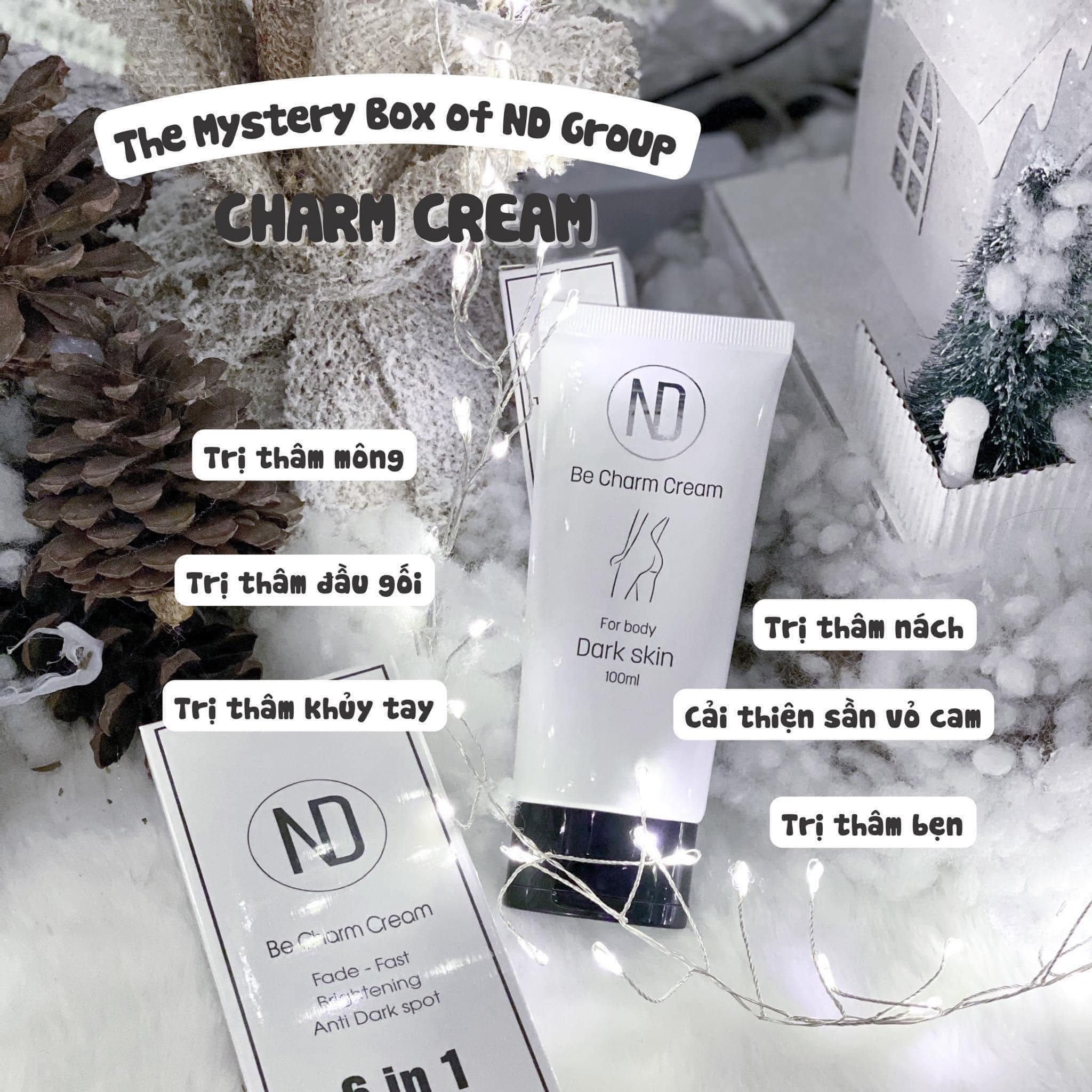 Điểm nổi bật của kem trị thâm Be Charm