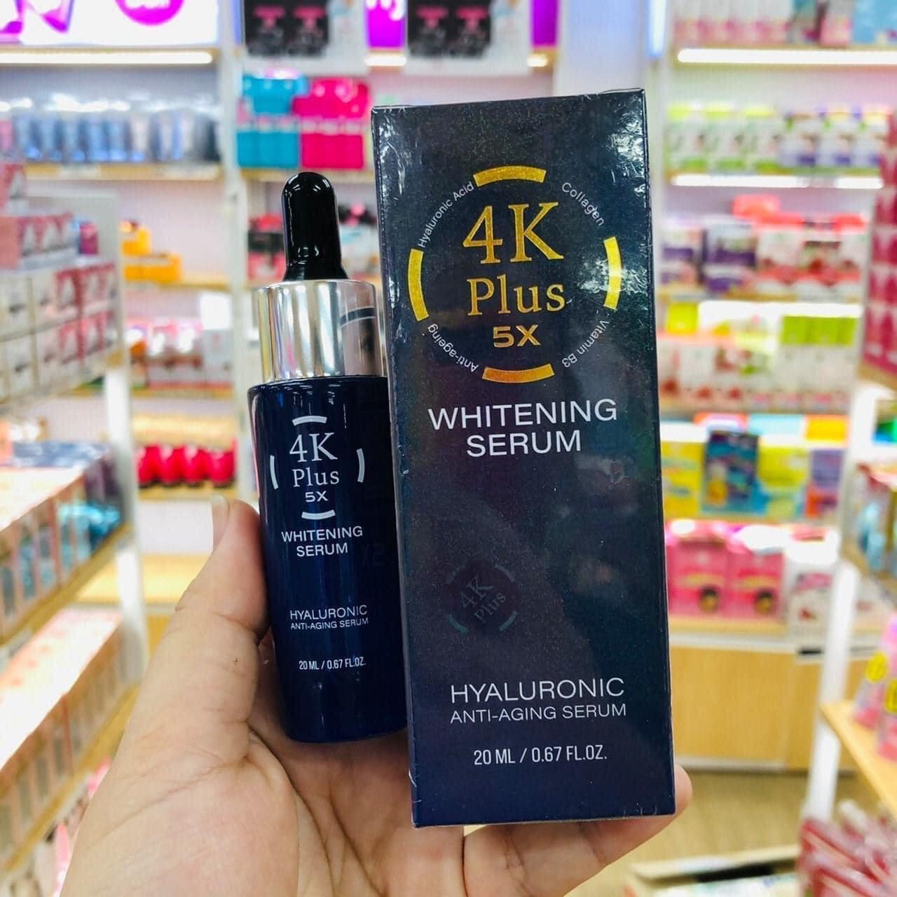Serum 4K Plus 5X Dưỡng Trắng Da Thái Lan 20ml 