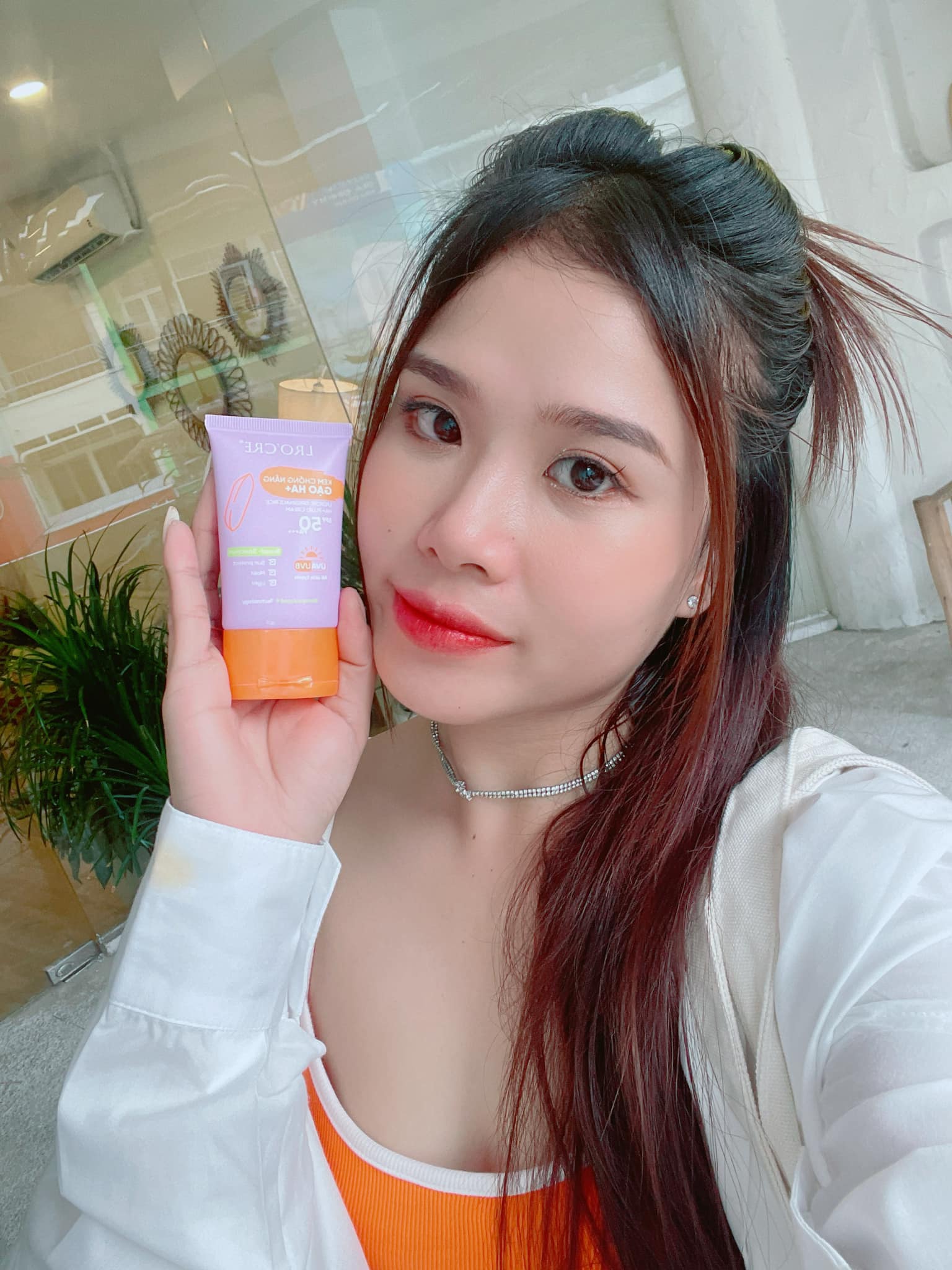 Review chống nắng cám gạo Ha từ khách hàng