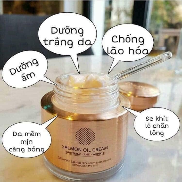 Kem cá hồi Salmon Oil Cream Korea