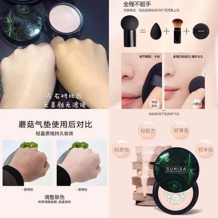 Phấn nước thần thánh Sunisa có chất kem phấn tươi đặc