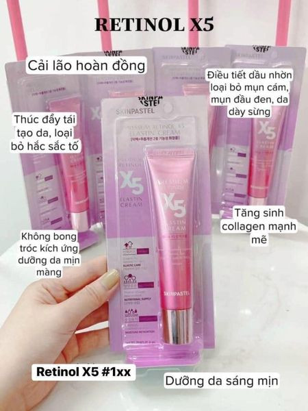 Retinol x5 màu hồng có tốt không