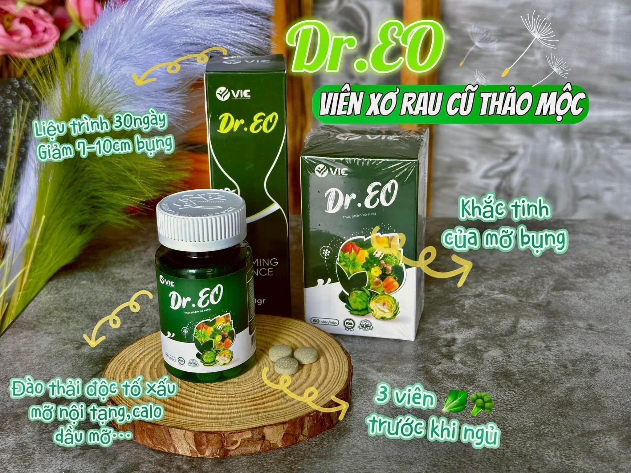 DR EO được chiết xuất từ những thành phần được mệnh danh là “cứu tinh” cho BÉ MỠ