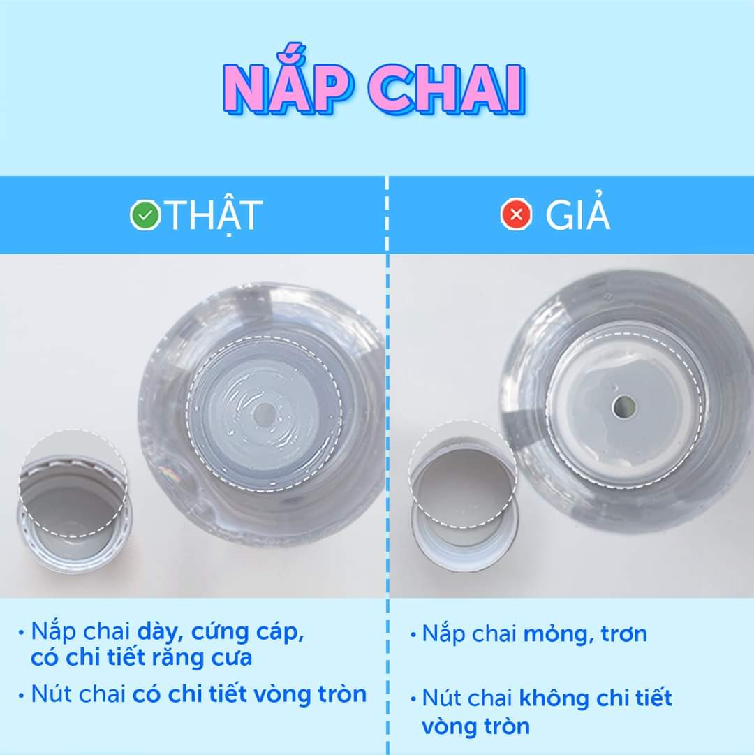 Phân biệt hàng thật hàng giả Toner Klair