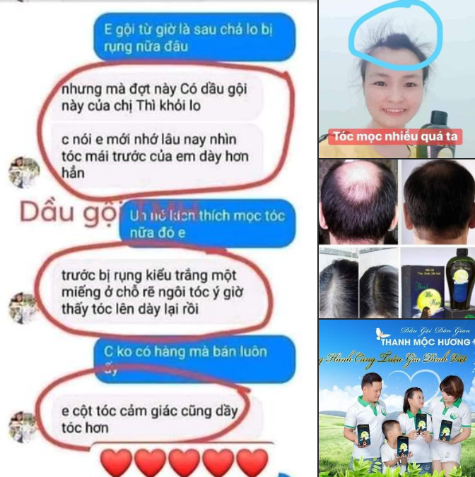 Cảm nhận của khách hàng sau khi sử dụng dầu gội xả Thanh Mộc Hương