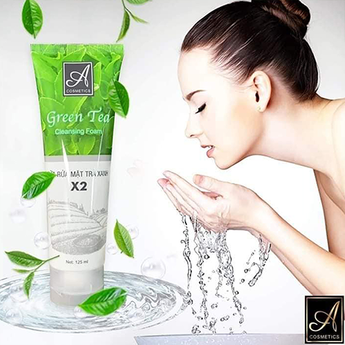 Công dụng sữa rửa mặt trà xanh A Cosmetics