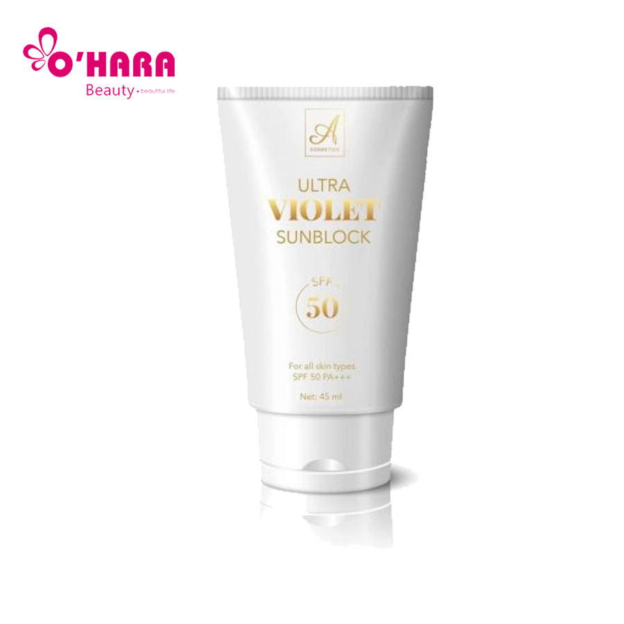 Kem Chống Nắng Ultra Violet Sunblock – Ngừa Nám, Dưỡng Da, Cấp Âm, Tái Tạo Collagen