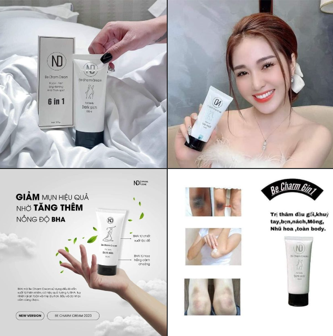 Becharm trị thâm hiệu quả