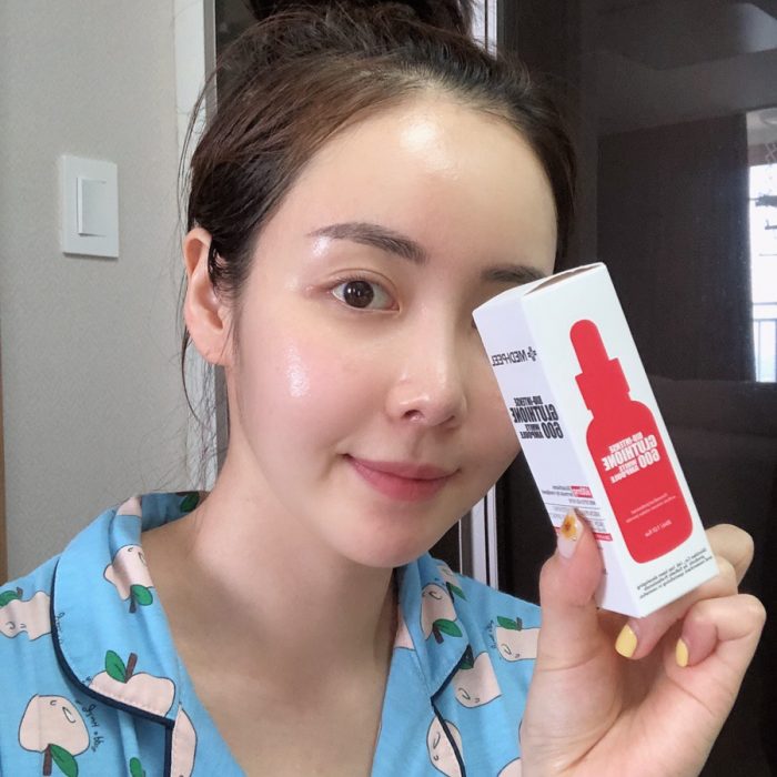 Hình ảnh khách hàng khi sử dụng tinh chất Medi Peel Glutathione