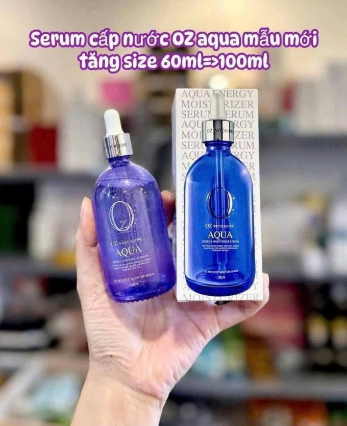 Serum OZ Filler Aqua HA 100ml – Cấp Nước Căng Bóng Da Như Filler