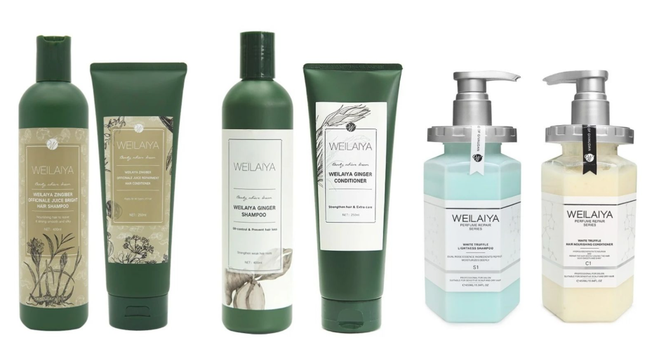 Cặp Dầu gội Weilaiya có mấy loại