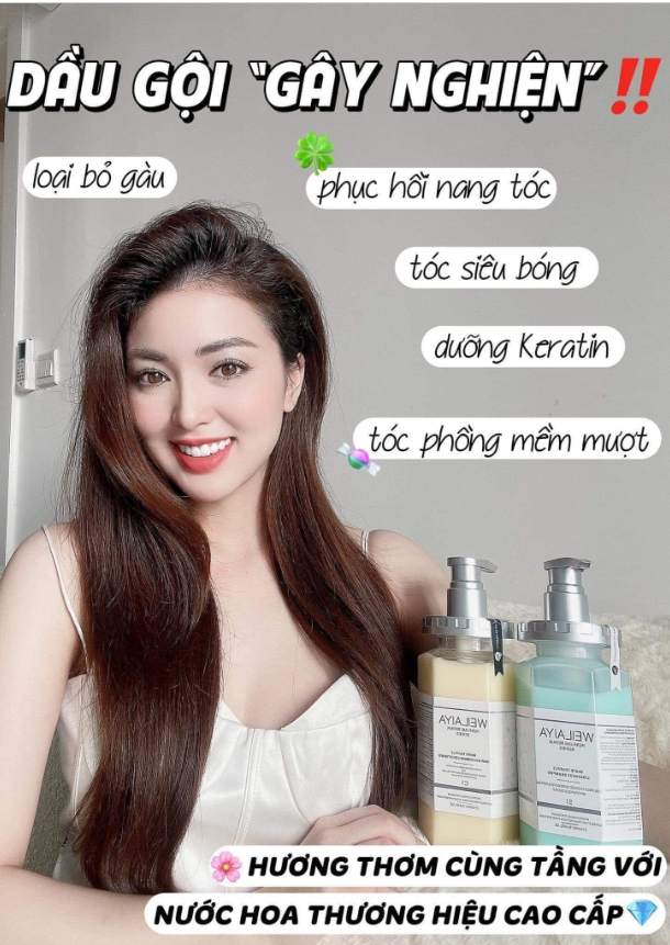 Dầu gội thảo dược Weilaiya chiết xuất nấm Truffle