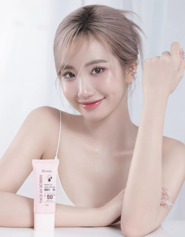 Kem chống nắng của Hemia dùng cho da gì?