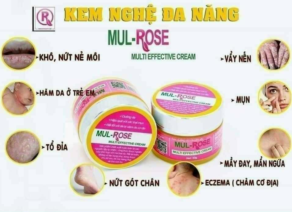 Mul Rose Multi Effective Cream
