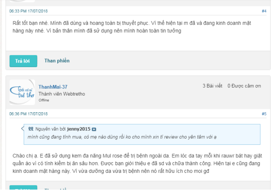 Đánh giá từ người dùng