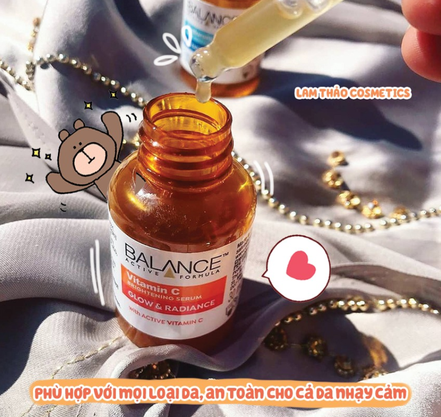 Balance Vitamin C có thể sử dụng cho mọi loại da