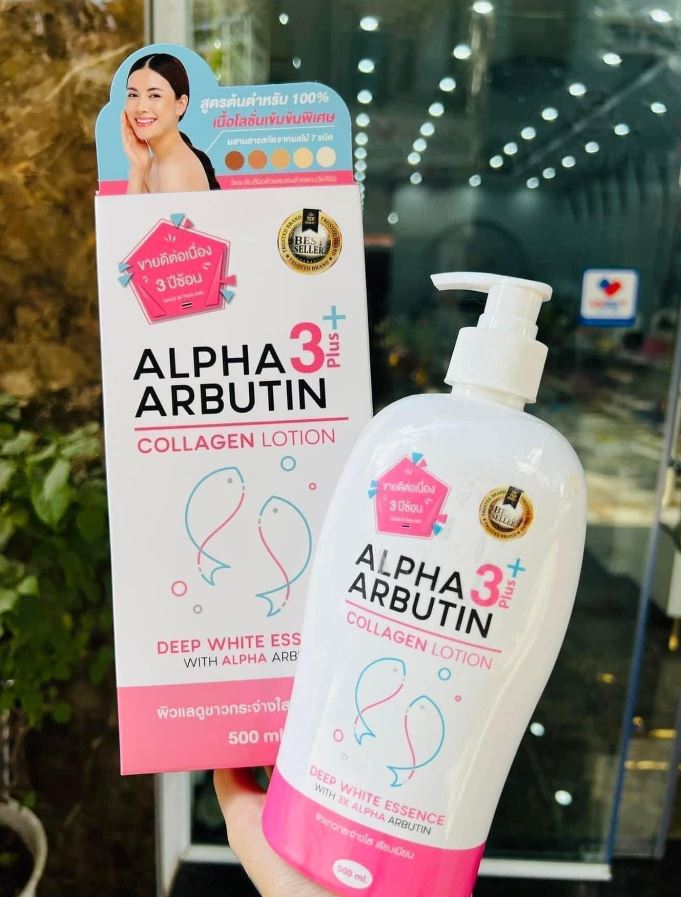 Sữa Dưỡng Thể Alpha Arbutin dưỡng trắng an toàn