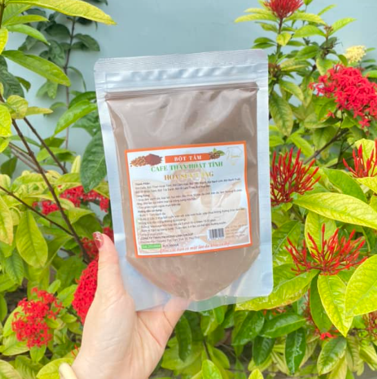 Tắm Trắng Cà phê Hoa Sen Vàng