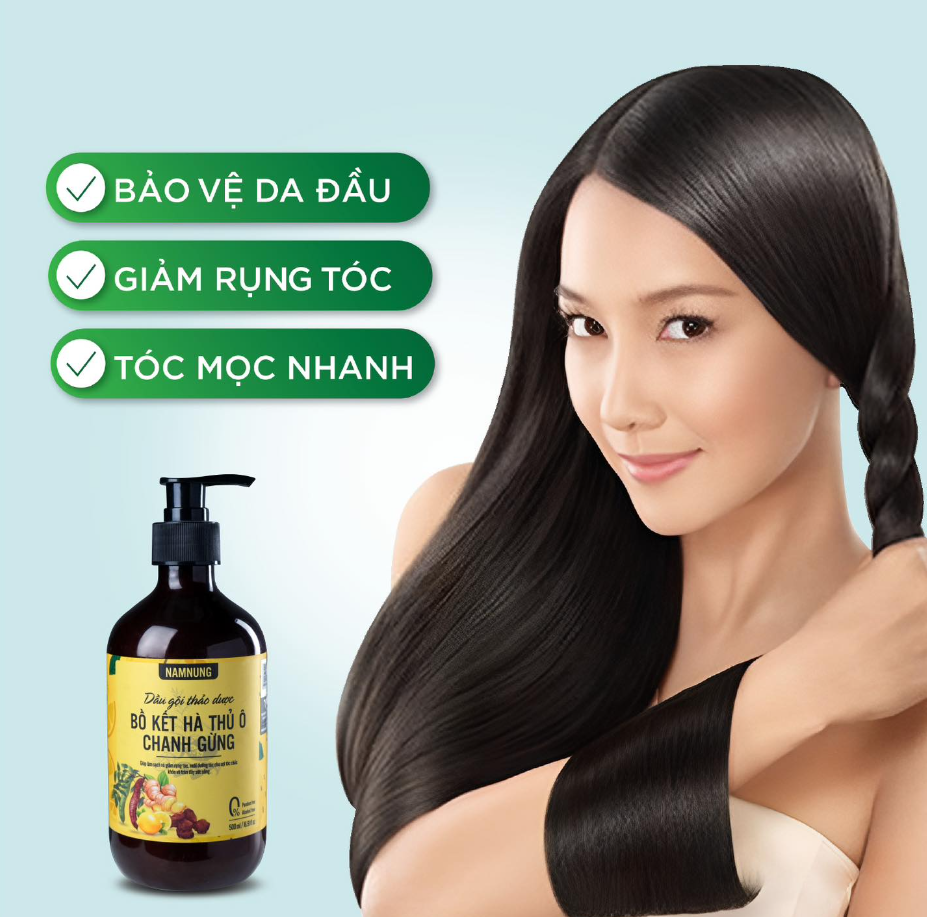 Review Dầu Gội Bồ Kết Hà Thủ Ô Chanh Gừng Có Tốt Không?
