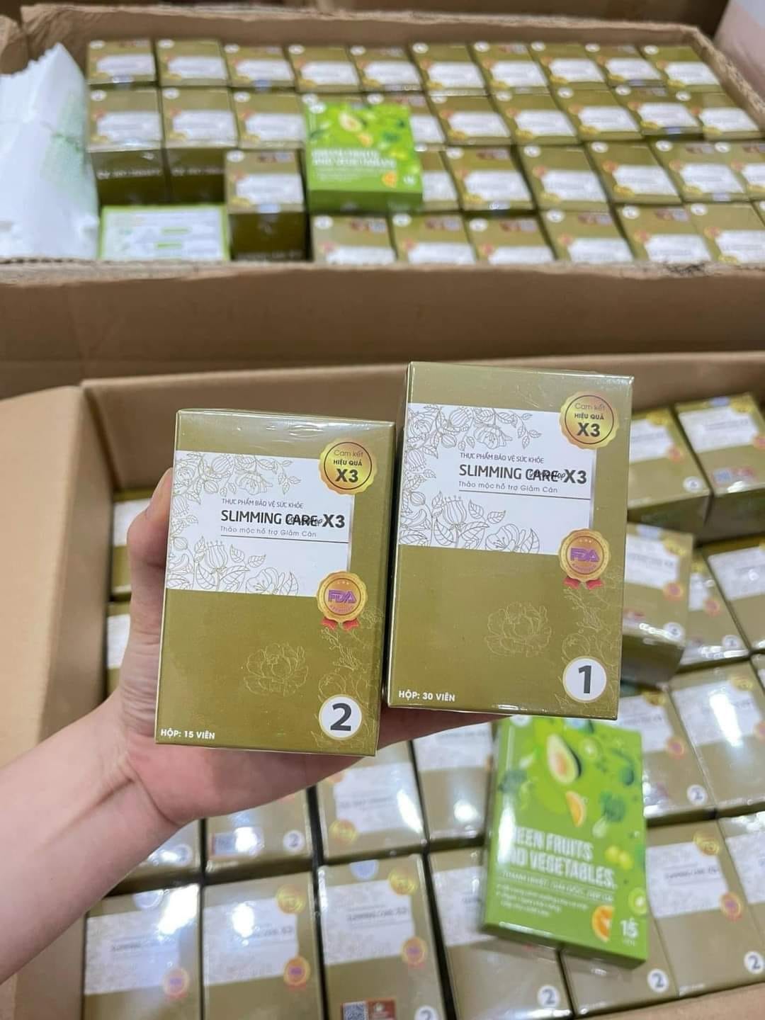 2 Loại viên uống thảo mộc Slimming Care