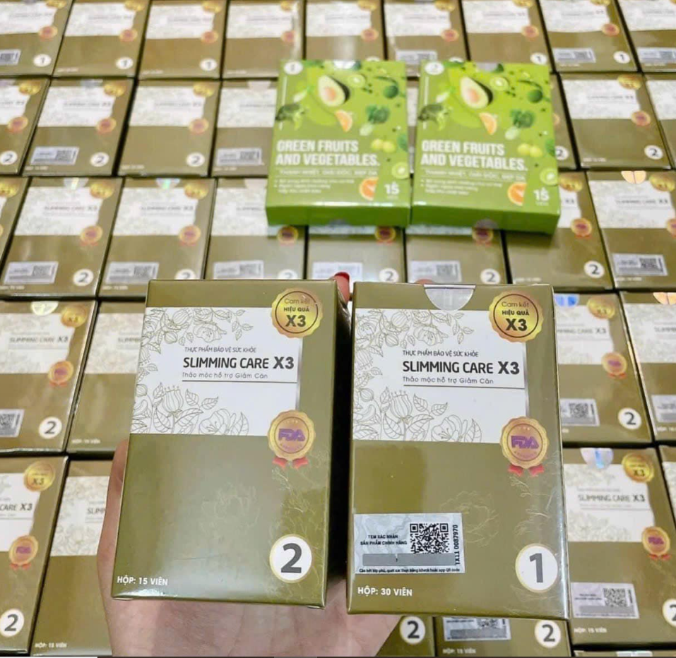 Giảm Cân Slimming Care X3 chính hãng
