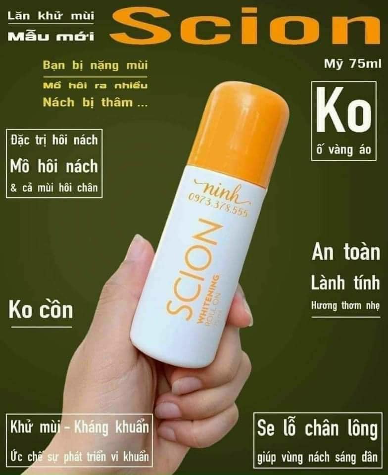 Lăn khử mùi Scion