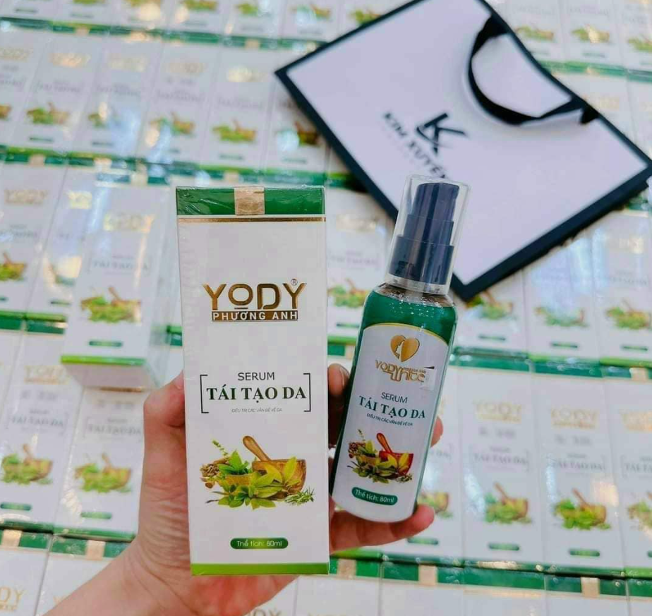 Serum tái tạo Phương Anh chứa các thành phần thiên nhiên