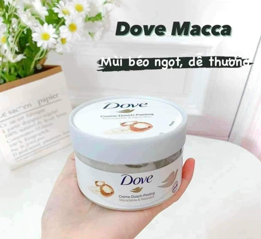 Tẩy Tế Bào Chết Dove Macca