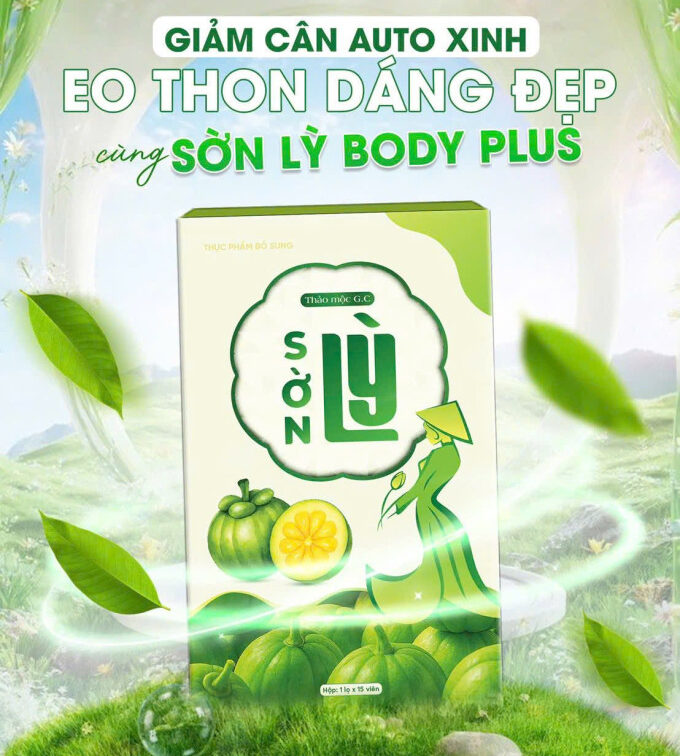 Sờn Lỳ Body Plus Chính Hãng  Mẫu Mới Hộp 30 viên|  Đánh Bay Mỡ Thừa Giảm 7-15kg Chỉ Sau 1 Liệu Trình