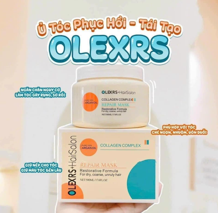 Kem ủ tóc olexrs review