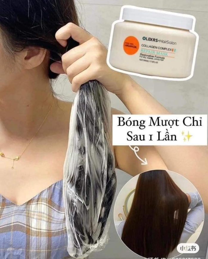 Cách dùng ủ tóc Olexrs tại nhà hiệu quả