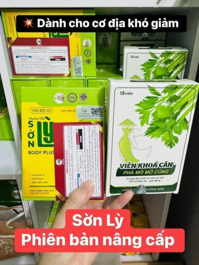 [CHÍNH HÃNG] Sờn Lỳ Body Plus Giảm Cân Hiệu Quả