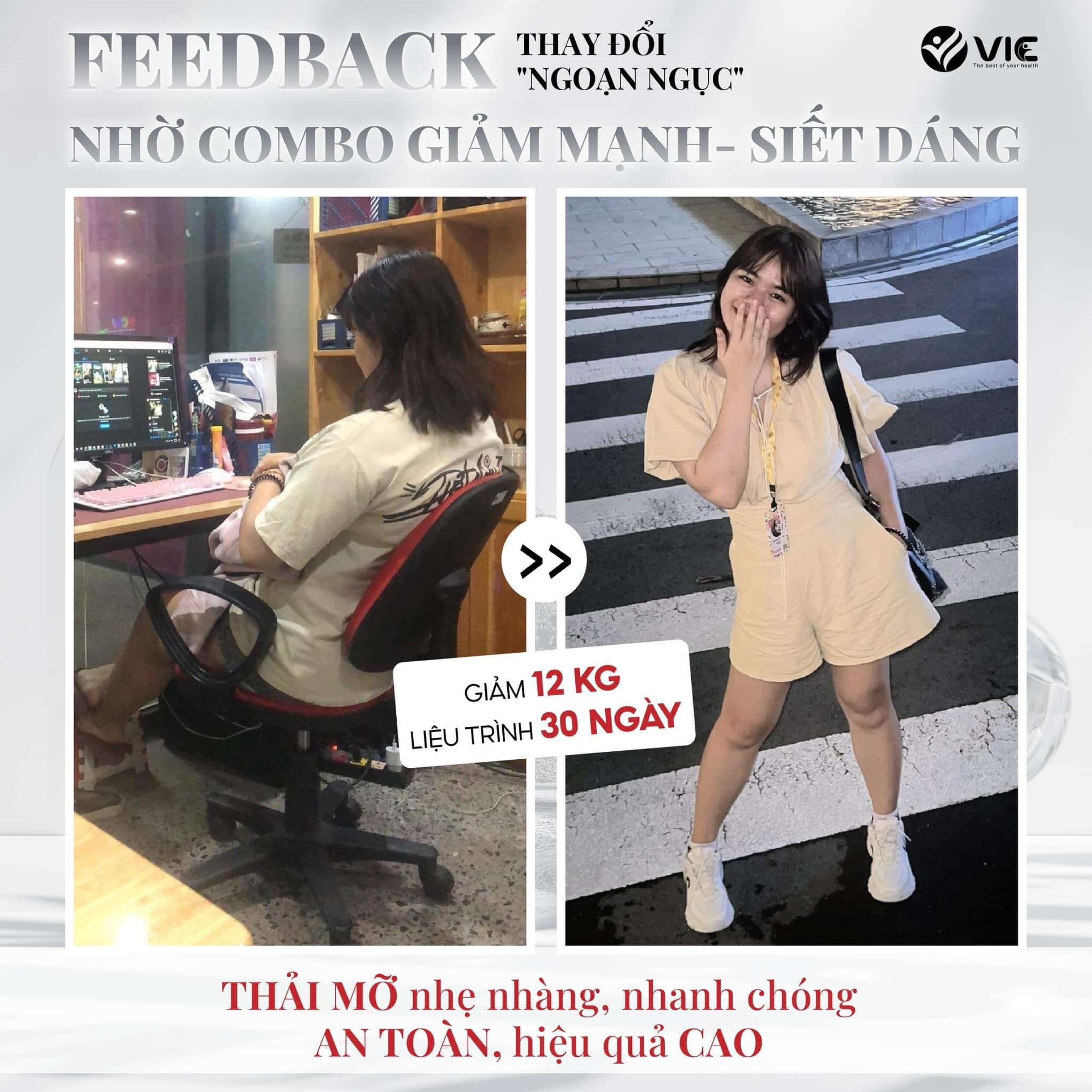 Nhiều khách hàng giảm cân thành công nhờ Vichi