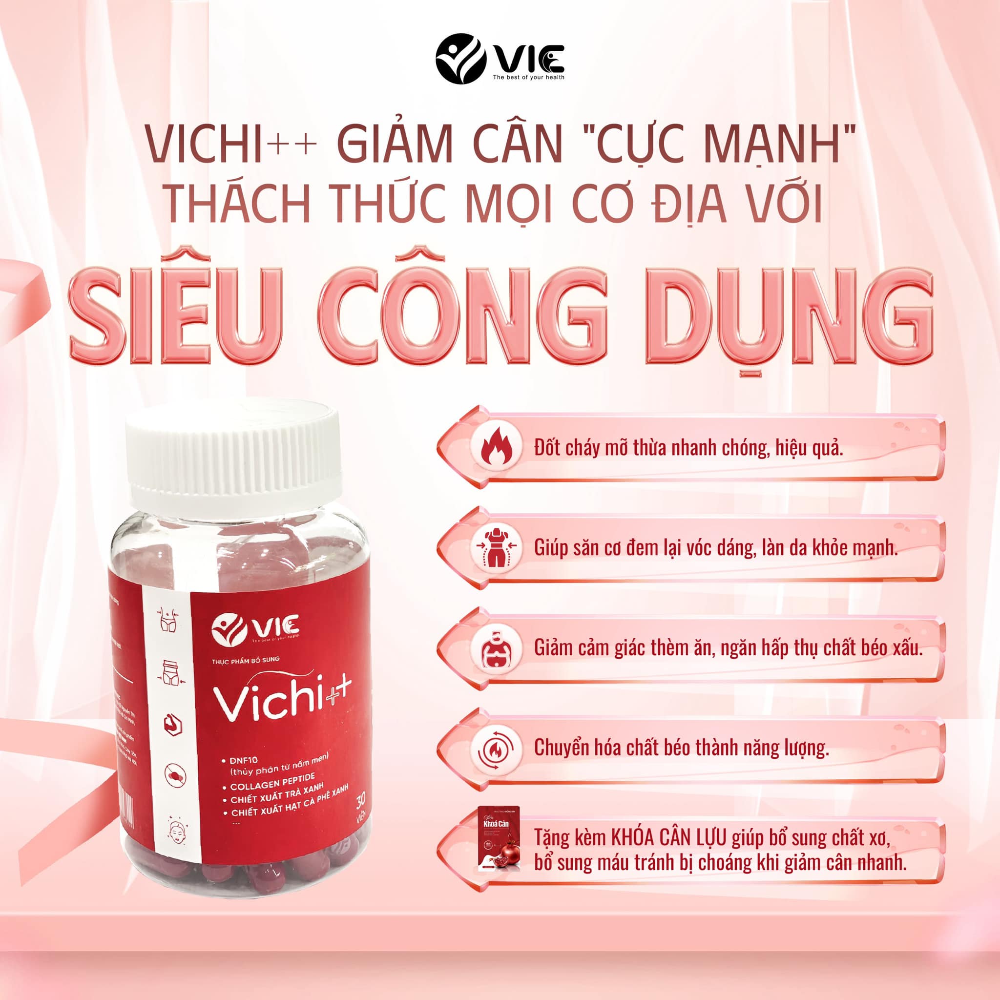 Sản phẩm giúp chuyến hóa chất béo, đánh bay mỡ thừa nhanh chống hiệu quả