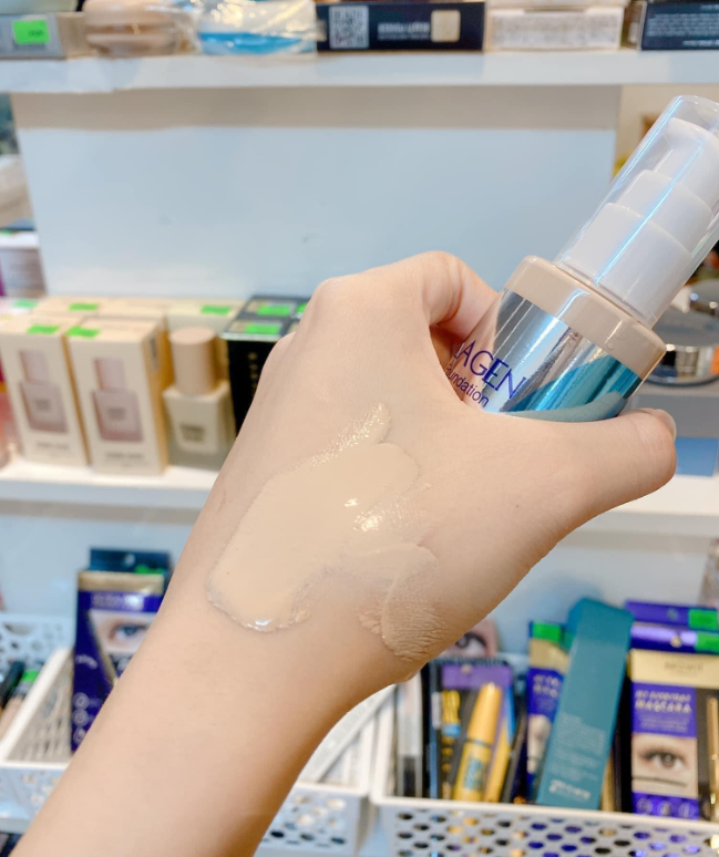 Sản phẩm phấn nền với chiết xuất chứa bột Crystal – Nano và ngũ cốc