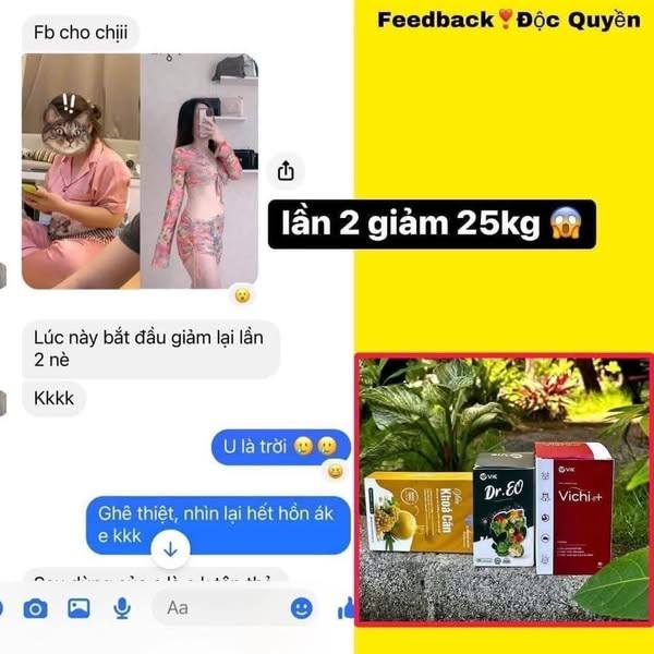 Vichi giảm cân hiệu quả được nhiều khách hàng tin dùng