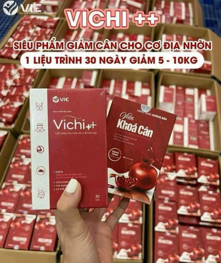 Siêu phẩm Vichi giảm cân dành cho cơ địa nhờn - khó giảm