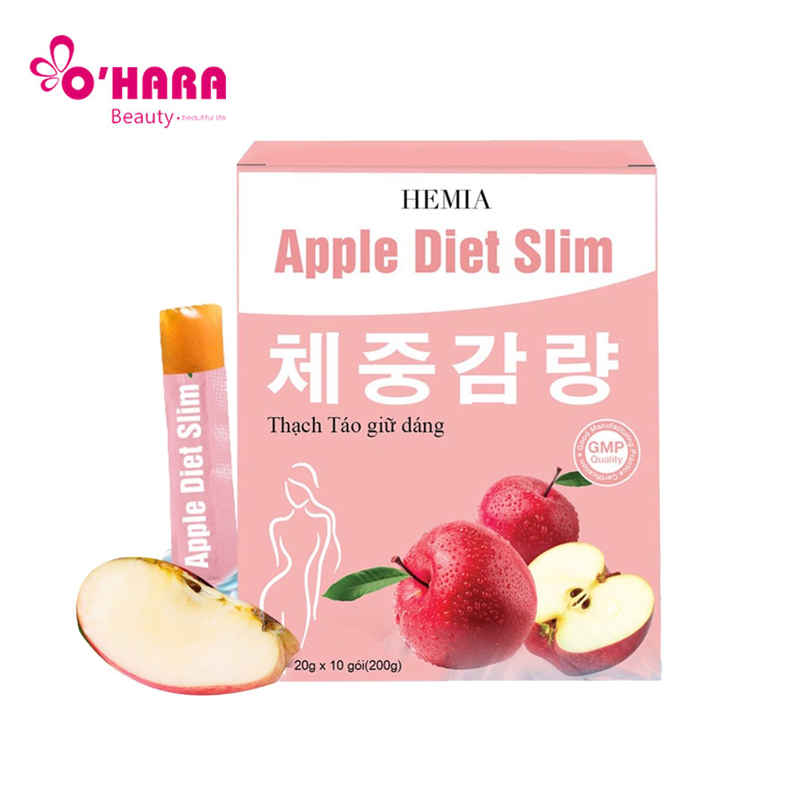 Thạch Táo Hemia Apple Diet Slim Giảm Cân Nhanh Chóng – An Toàn, Lành Mạnh