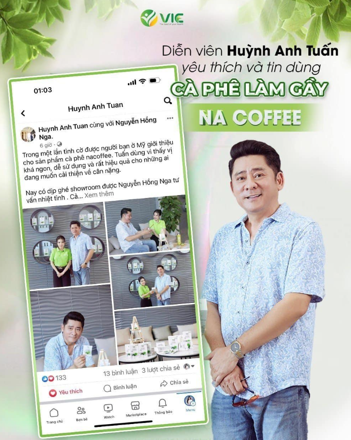 Coffee Nấm Men giảm cân NA Coffee có tốt không