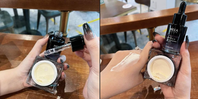 Thành phần kem Face Collagen Meea Organic