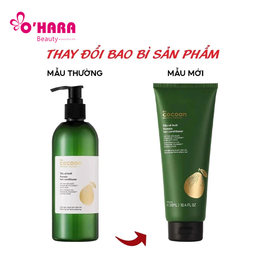 Dầu Xả Cocoon Bưởi Cung Cấp Dưỡng Chất & Độ Ẩm 310ml