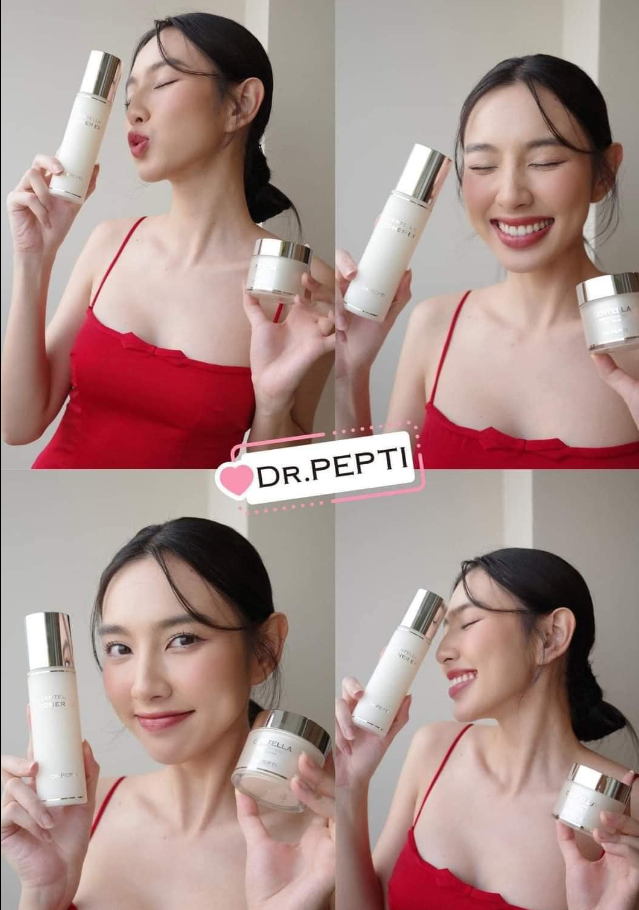 Kem dưỡng rau má Dr Pepti điều chế phù hợp với mọi loại da