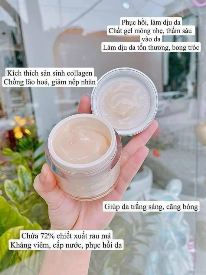 Kem dưỡng ẩm phục hồi da Dr.Pepti được chiết xuất từ thiên nhiên