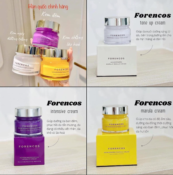 Vì sao bạn nên chọn mua Kem Dưỡng Trắng Da Forencos