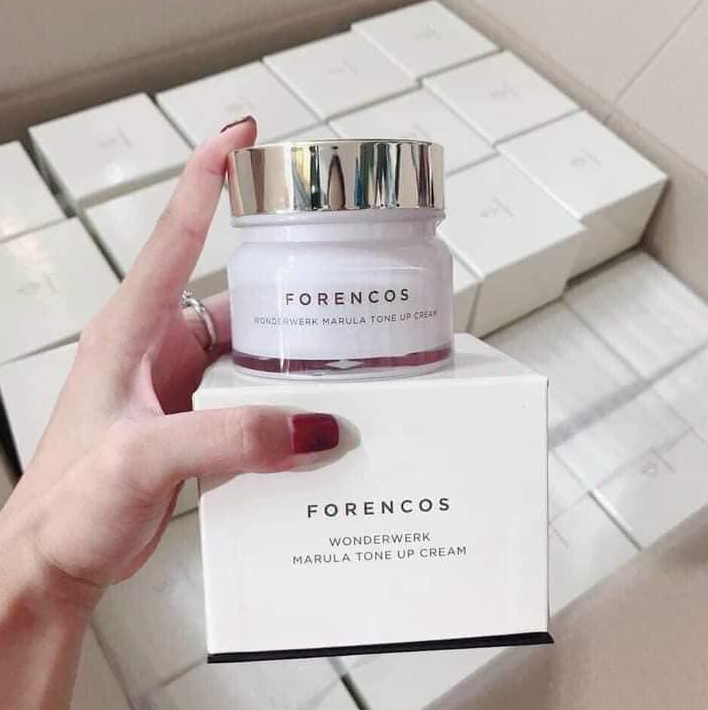 Bao bì của kem dưỡng trắng Forencos