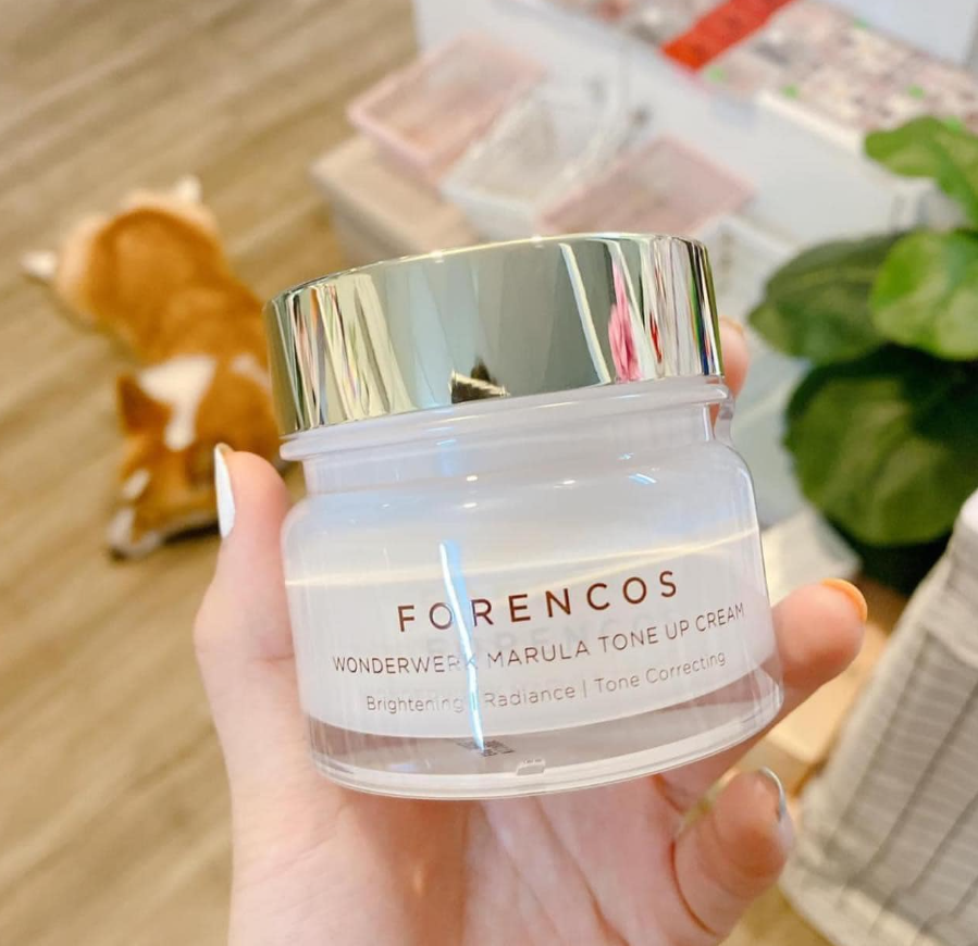 Kem Forencos Wonderwerk Marula Tone Up Cream (màu trắng)